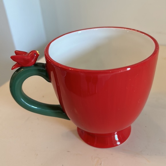 HARRY AND DAVID MUG Snowman w/Cardinal on Handle ~ 2007 - Picture 2 of 4
